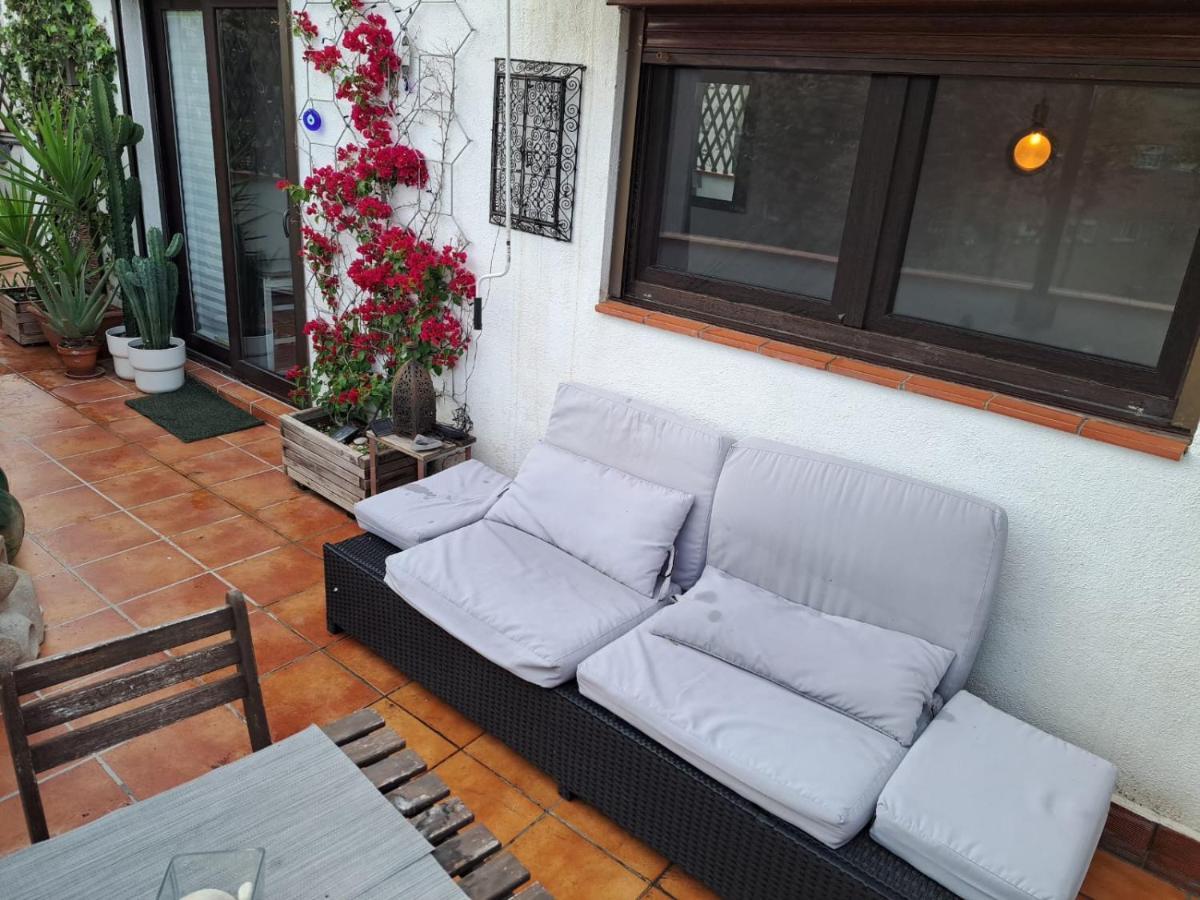 Barcelona Badalona Playa Terraza Apartment Bagian luar foto